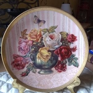 Gloria Vanderbilt Collectable Plate